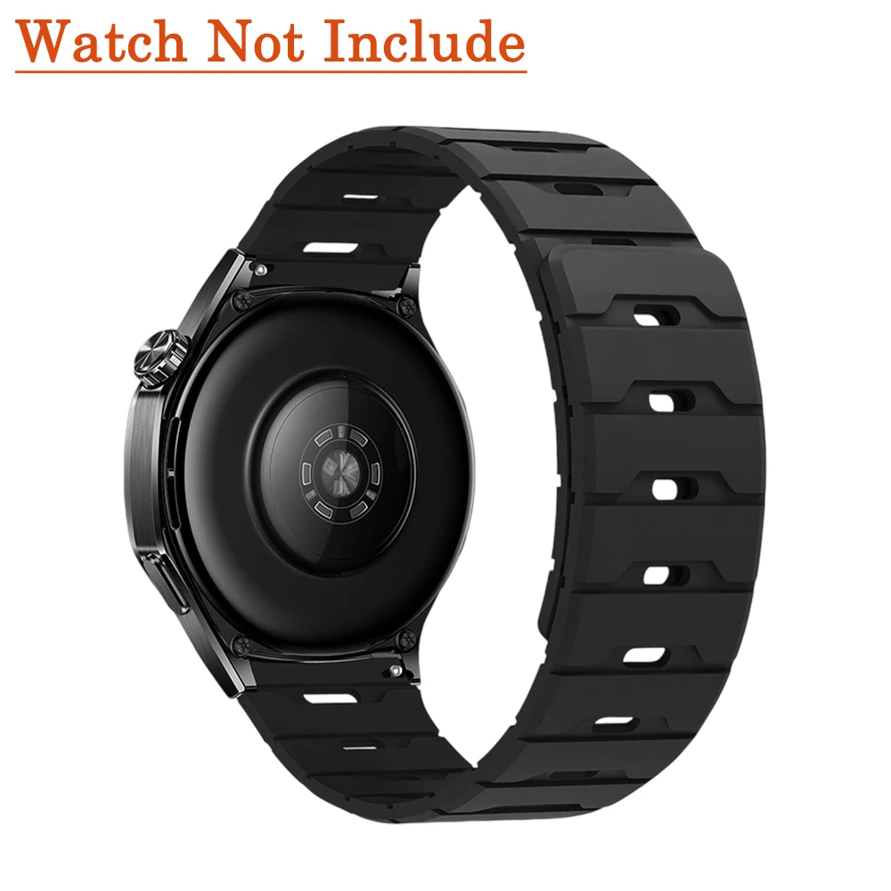 Universal Magnetic Loop Silicone Watch Band - 18mm/20mm/22mm