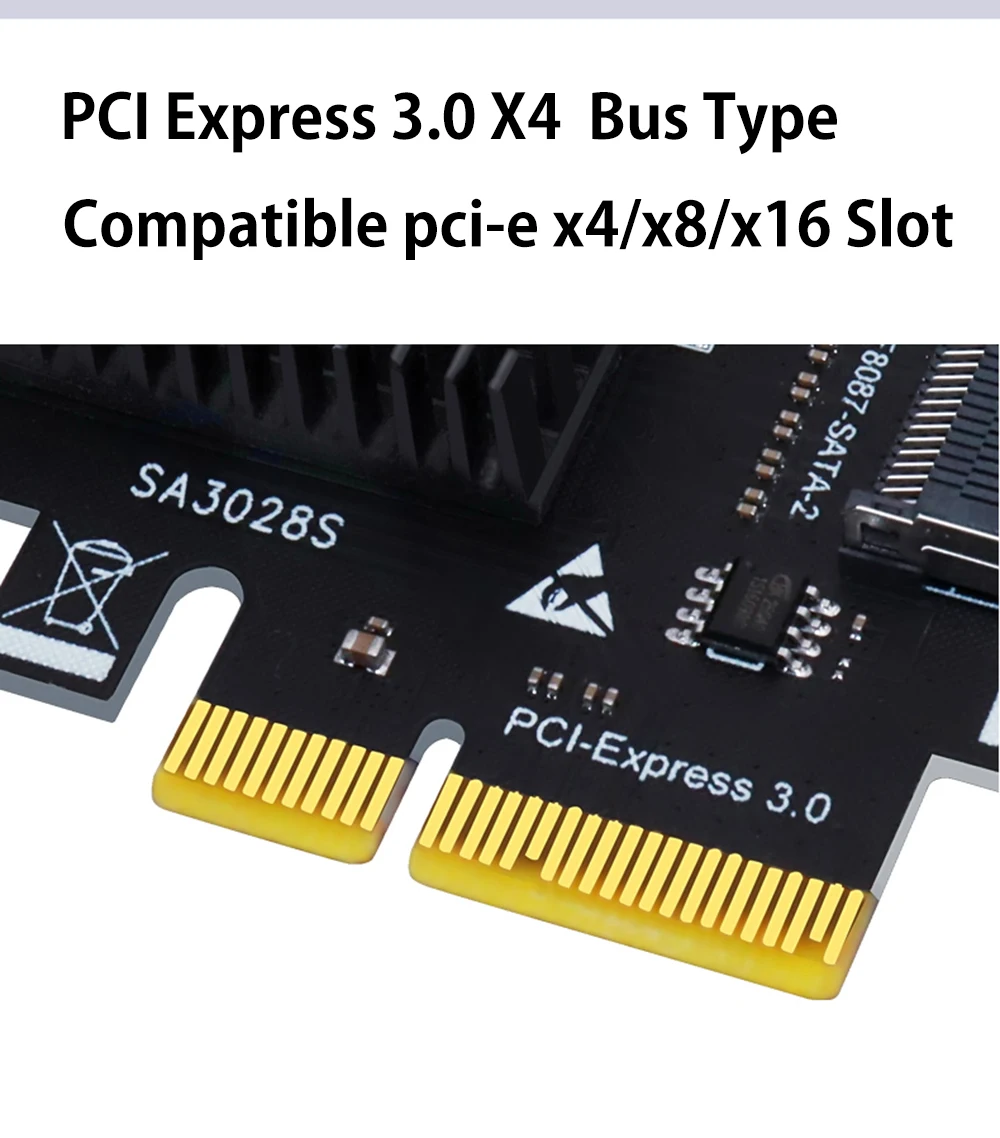 Riser de expansão para Chia Mining, PCIe