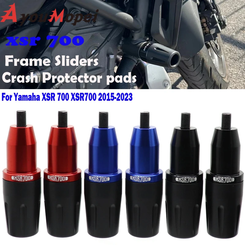 Per Yamaha Xsr 700 Xsr700 2015-2022 Cursori Del Telaio Del Motociclo Crash Pad Protezione Anticaduta Protezione Protezione Del Motore Sliders Cover