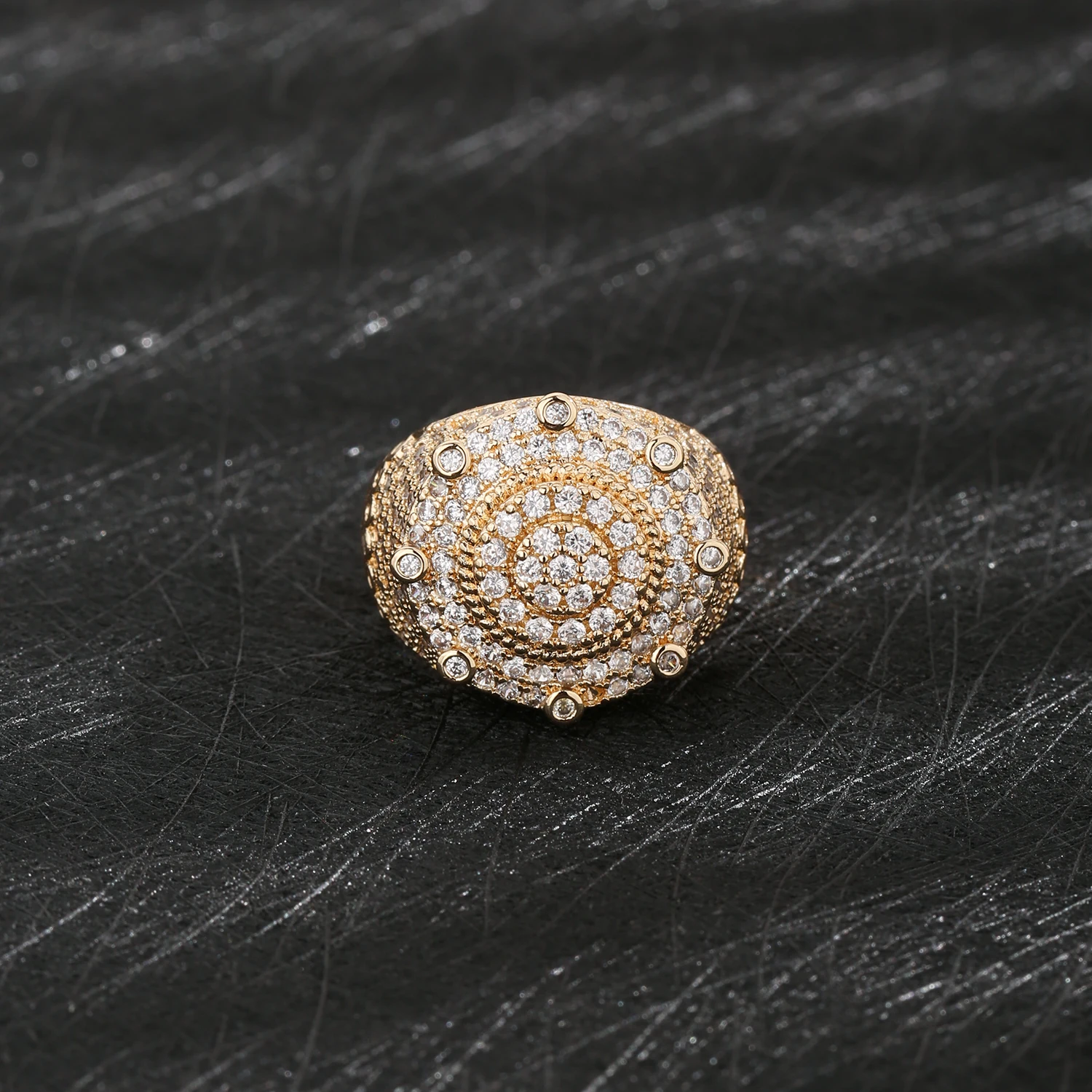 1 Punk Hip-Hop Single-Row  Ring Creative Hip-Hop Boy Ring | ChicGrl main image 0