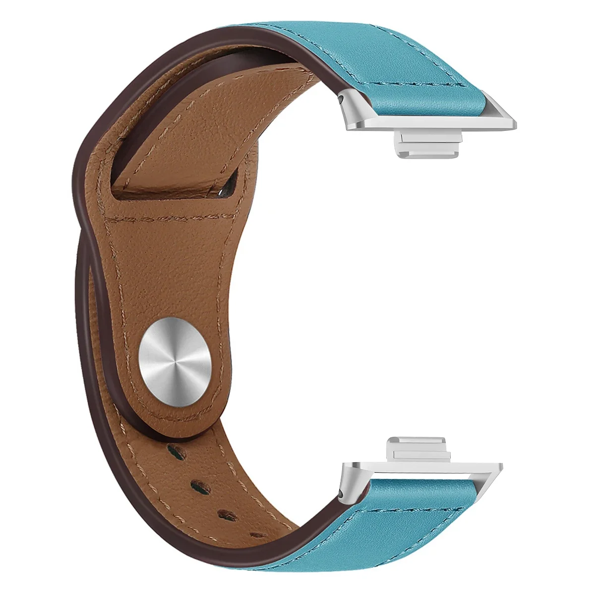 Premium Leather Band Wrist Strap for Smart Watches - Stylish Accessory Compatible with Multiple Models