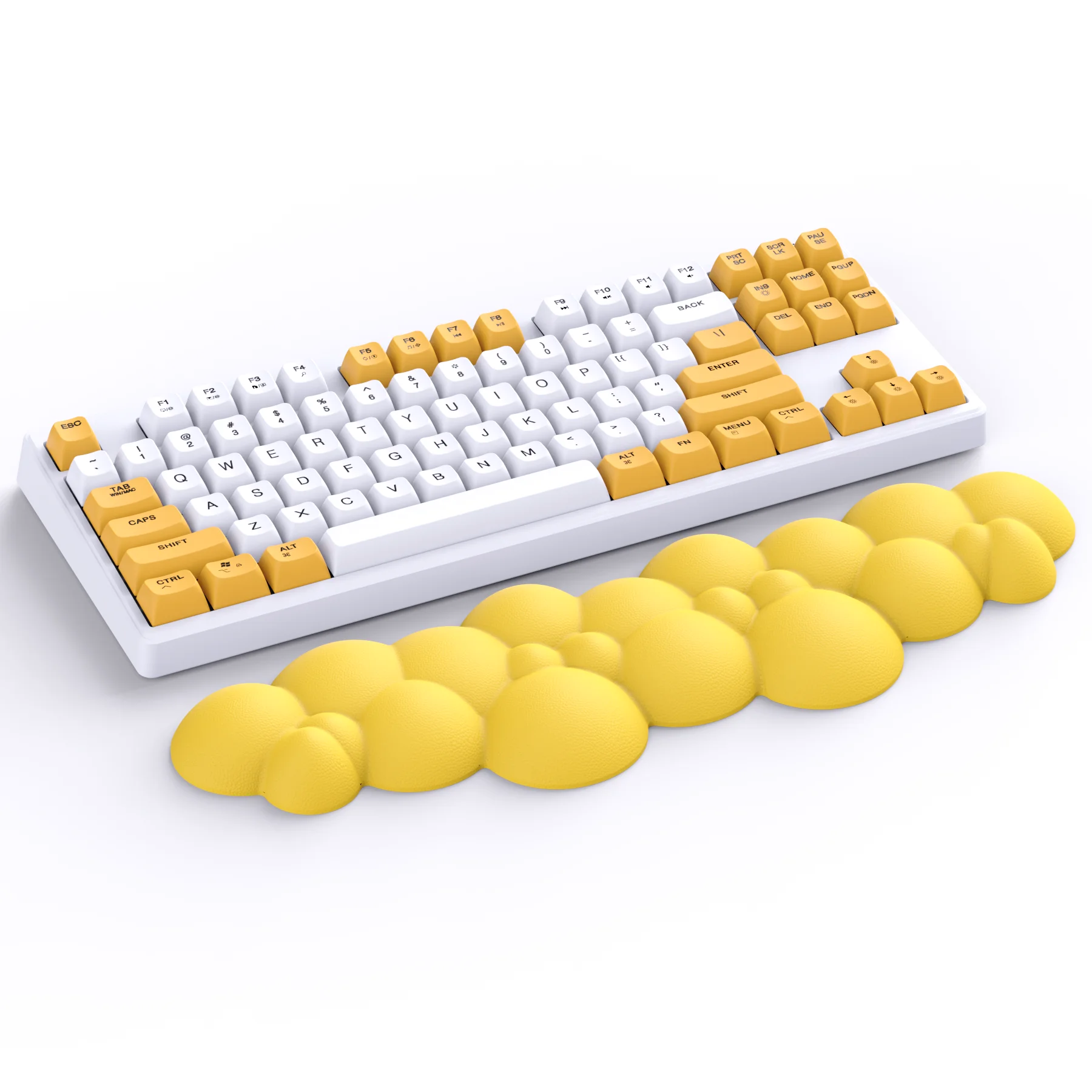 POGGIAPOLSI ERGONOMICO PER TASTIERA CON MEMORY FOAM