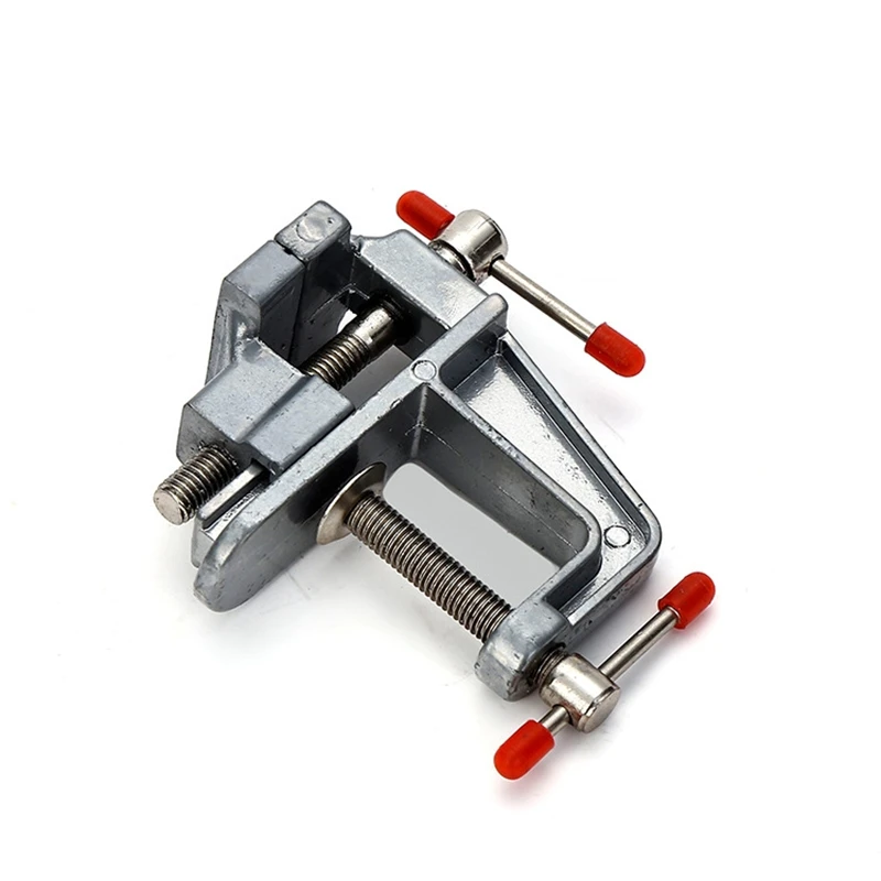 

3.5" Aluminum Miniature Small Jewelers Hobby Clamp On Table Bench Vise Mini Tool Vice Muliti-Funcational