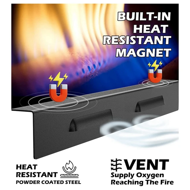 Szélvédők A Blackstone 36 Hüvelykes Serpenyő Tartozékokhoz Grill Szél Képernyőkhöz Védik Lángok Hőt - Image 2