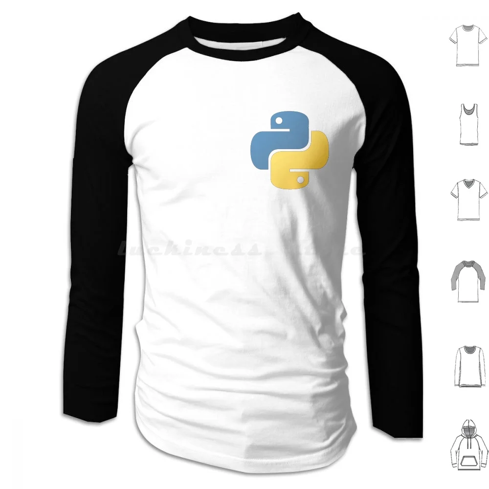 Python-Hoodies-Long-Sleeve-Developer-Code-Coder-Programming-Black-White ...