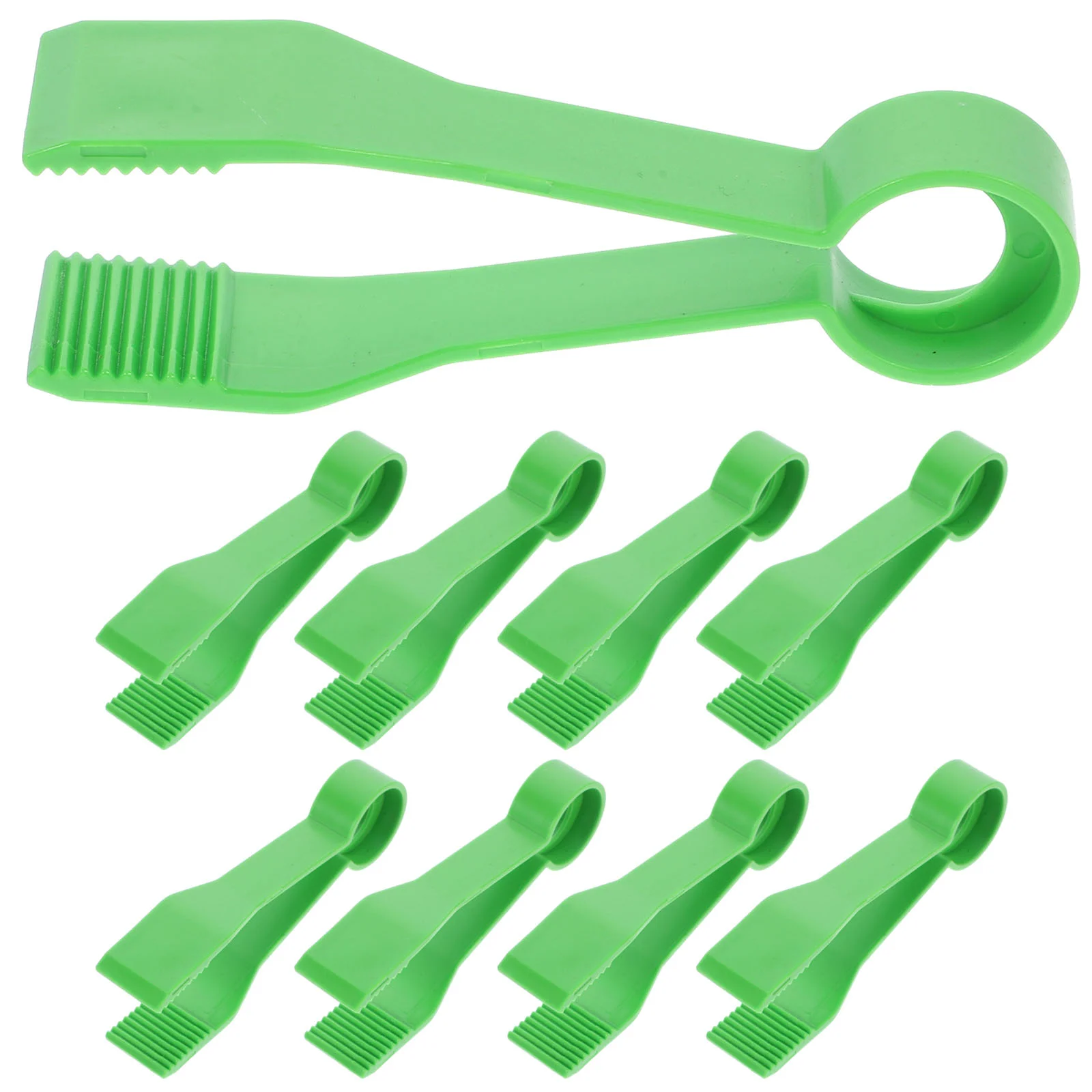 10 Pcs Children's Tweezers Toy Early Skill Development Aids Counting Training Plastic Forceps Tool Toys Kids Toddler Tools 6
