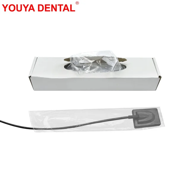 500pcs/box Dental X Ray Sensor Cover Sleeves Dentistry Digital Sensor Protective Film Disposable Plastic Contamination Protector