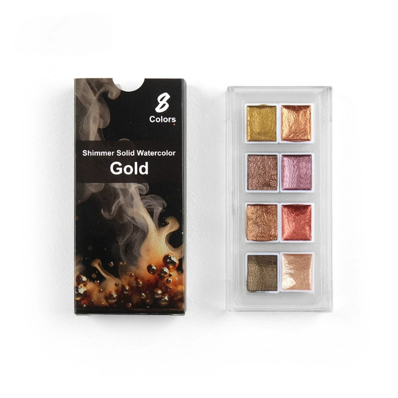 Pearlescent Watercolor Pigment for Nail Painting