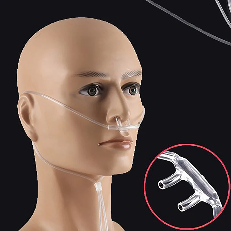 1.5/1.8/3/4/5M Disposable Oxygen Tube Double Nasal Oxygen Tube Independent Packing Medical Care Machine Breathing Cannula 3