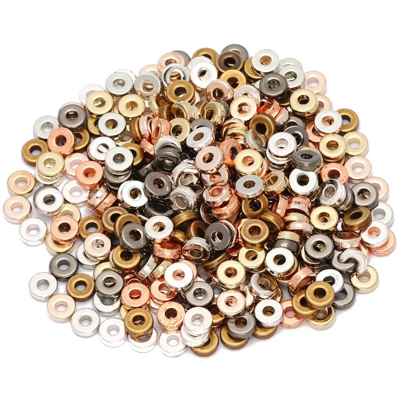 8 perles entretoise laiton or 24KT 10mm