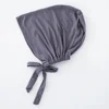 82 couleurs cravate dos sous-embouts mode femmes intérieur Hijab casquette musulmane Bonnet plaine islamique coton Spandex Jersey DEW sous-écharpe