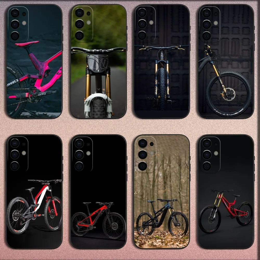 Enhanced Outdoor MTB Bike Phone Case - Durable Black Cover