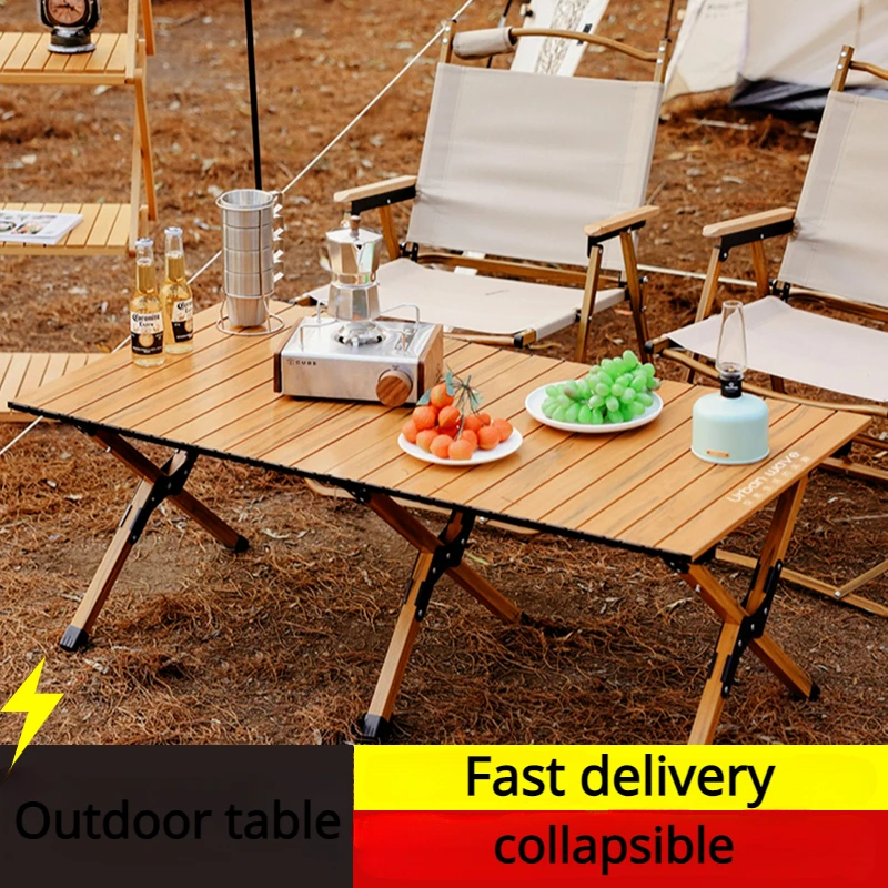 Tavolo pieghevole da esterno tavolo a rullo per uova attrezzatura da  campeggio Set completo forniture tavoli e sedie stoccaggio portatile Picnic  campeggio viaggio - AliExpress