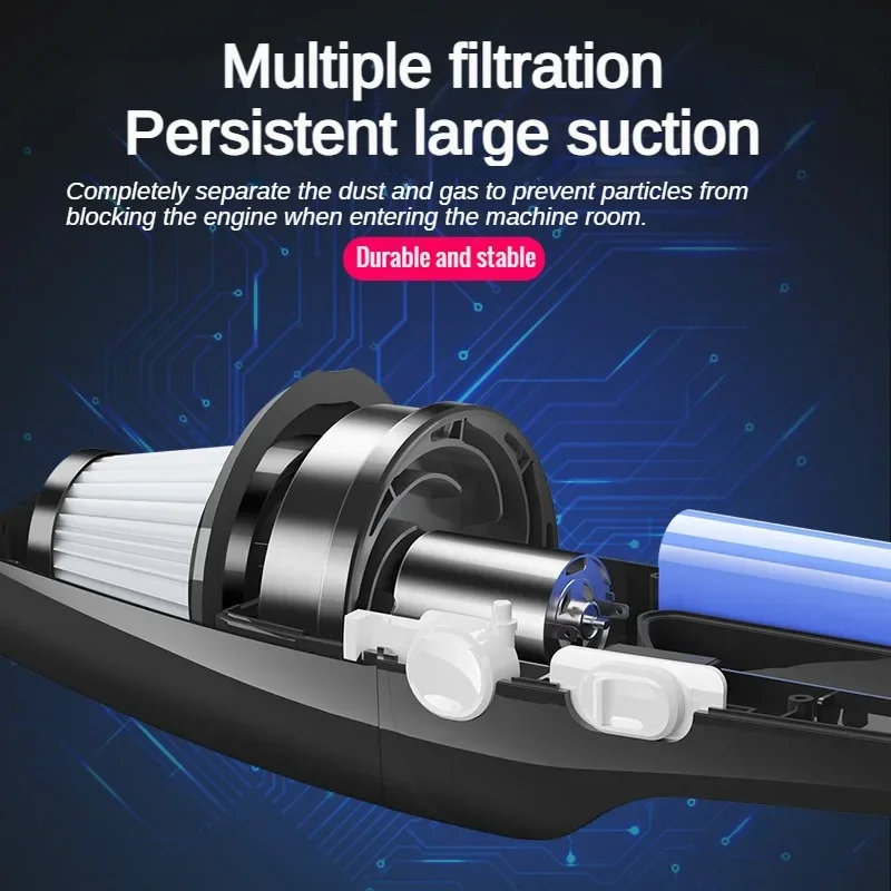 handheld vacuum cleaner wireless vacuum cleaner portable vacuum cleaner 10000Pa Portable Car Vacuum Cleaner 120W Handheld Mini Auto Vacuum Cleaner for Car Interior Dust Clean