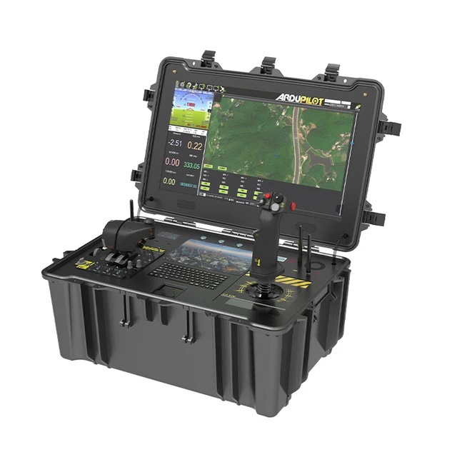 Portable RC Video Control System GCS For Drone UAS UAV Ground Commander Radio Remote Control System Video Telemetry RC Link UAV