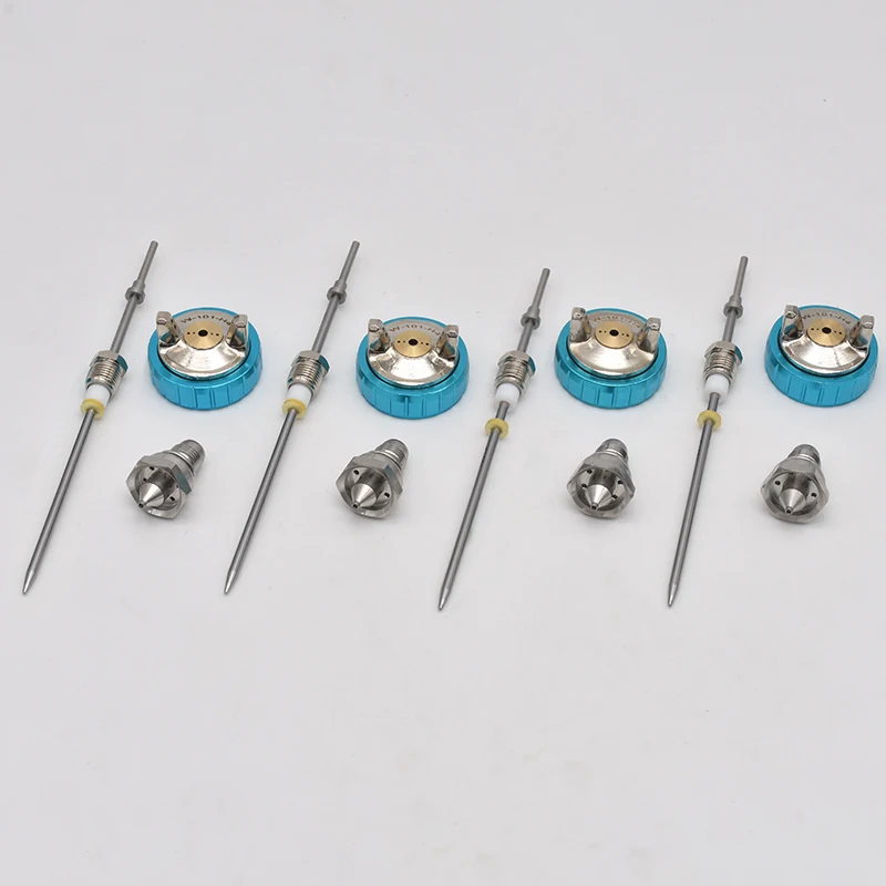 GREOHNMPAW Kit Buses Pour Pulvérisateur W-101 Aiguille Buse Et Capuchon Buse W101 Buse Peinture à Alimentation Par Gravité HVLP Pièces Pour