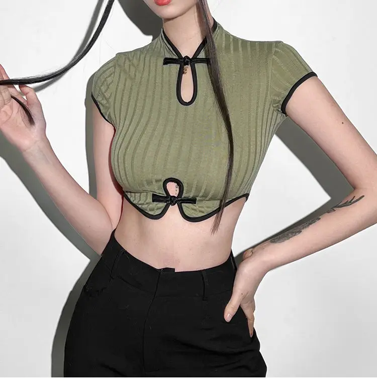 【THE SHISHIKUI】 china / GRAY チャイナ　トップス THE SHISHIKUI】 china / GRAY チャイナ トップス CHINA