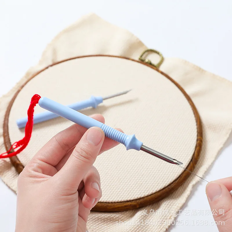 Practical Plastic DIY Crafts Magic Embroidery Pen Set DIY Hand