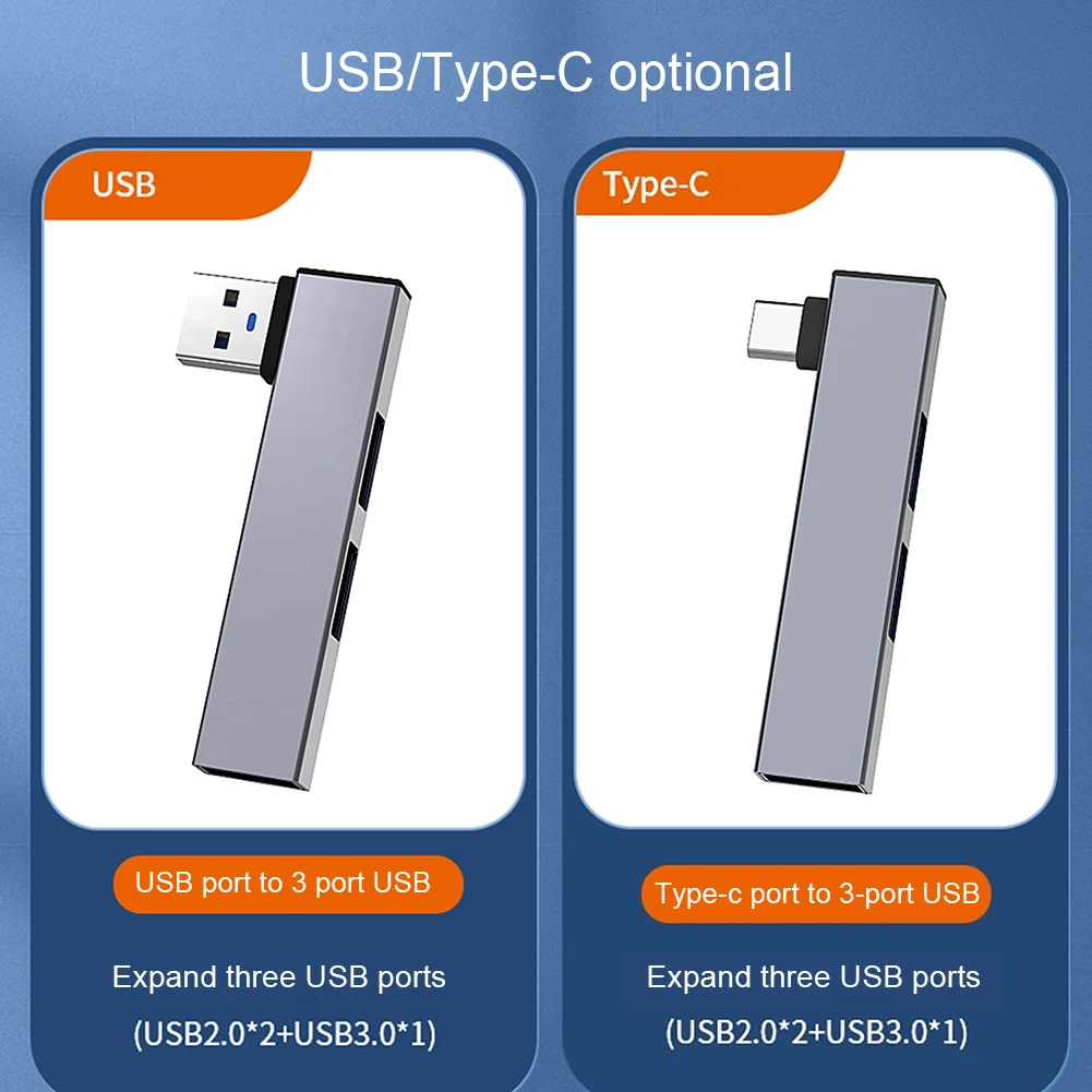 3 in 1 USB C HUB Expansion Dock 3.0 USB 3.0/Type C 3.0 3 Port 5.0Gbps Docking Station OTG Adapter For PC Laptop Notebook