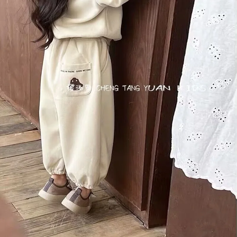 Children Clothing Suits Kindergarten Autumn Spring Sets Baby Boys Girls Sports Print Sweatshirts + Sweatpants 2Pcs Outfits