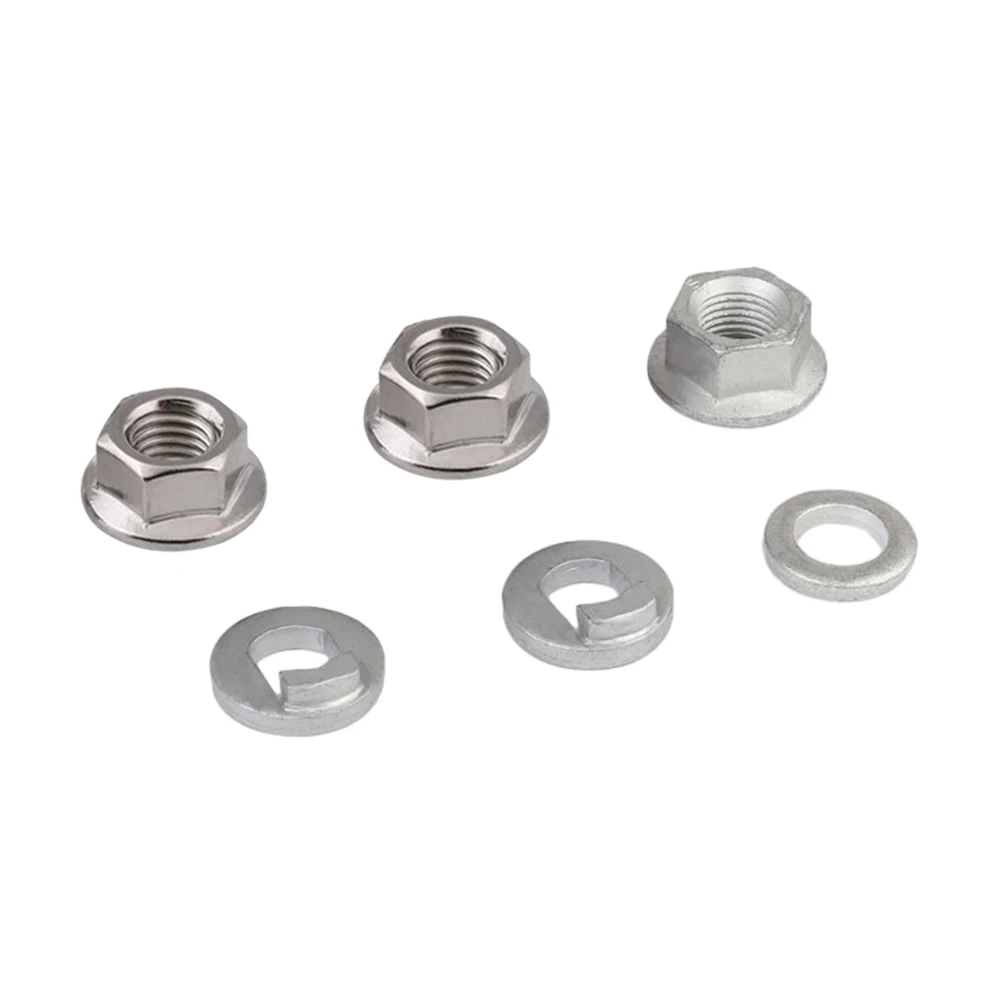 

12mm Steel E-Bike Hub Motor Nuts Safety Washer Front Or Rear Hub Motor Electric Bike Scooter Bicycle Replacement Parts Bicicleta
