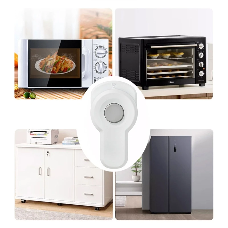 Oven Front Lock Childproof Cabinet Cupboard Lock Refrigerator for Kids Safety Oven Easy Installation A2UB cabinet lock child lock safety lock