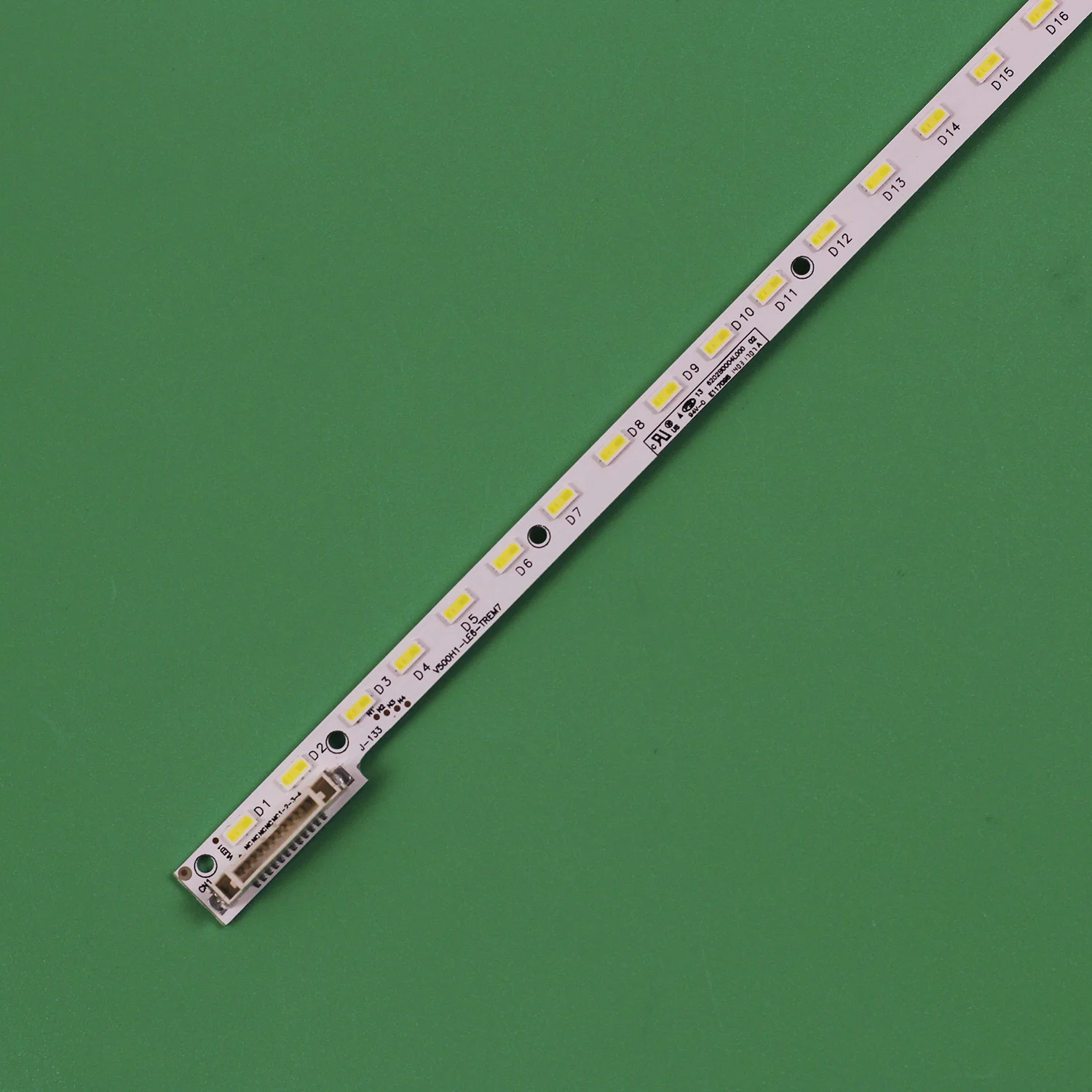 Nova Pcs V500h1-le6-trem7 para V500hj1-le8 Led50m5580af 68led 620 Milímetros Tira Conduzida - Imagem 6