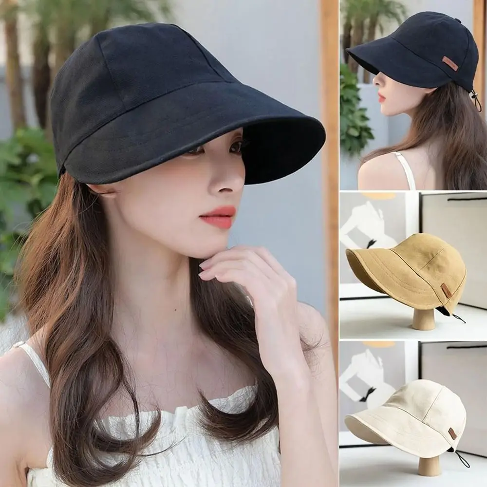 하이 퀄리티 남녀공용 코튼 데님 버킷 모자, 자외선 차단 파나마 모자, 데님 원단, 여름 야외 어부 모자, 3 색