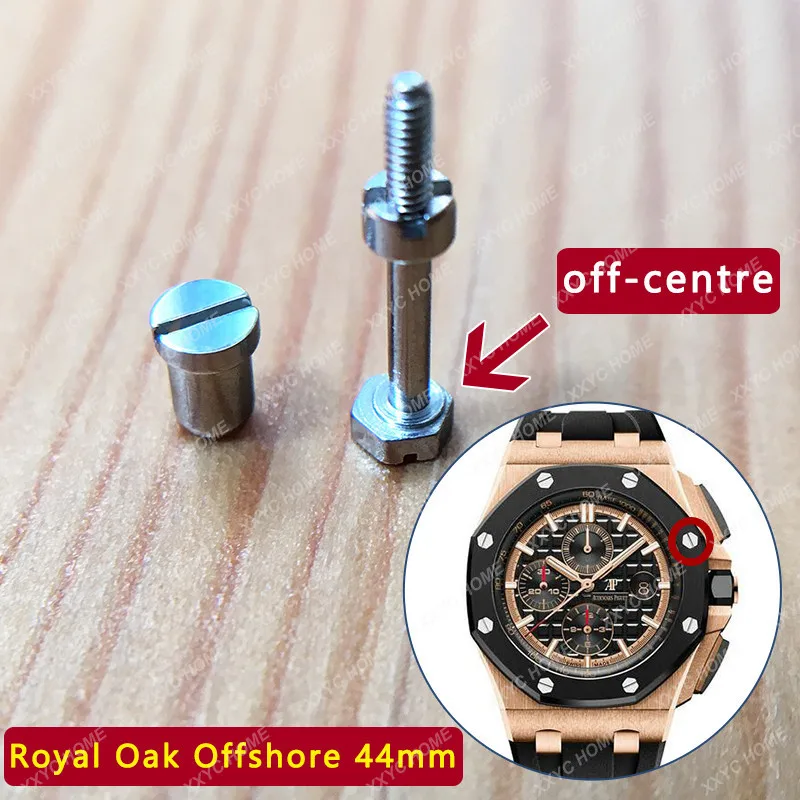 

watch bezels screw setAP Royal Oak Offshore 44mm panda original watch bezel insert case back screw 26400