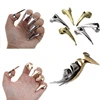 5Pcs/set Ring Stitches Tool Hair Extension Finger Ring Metal Nails For Fingers Easy Braiding Hair Tool Finger Claws Ring 5