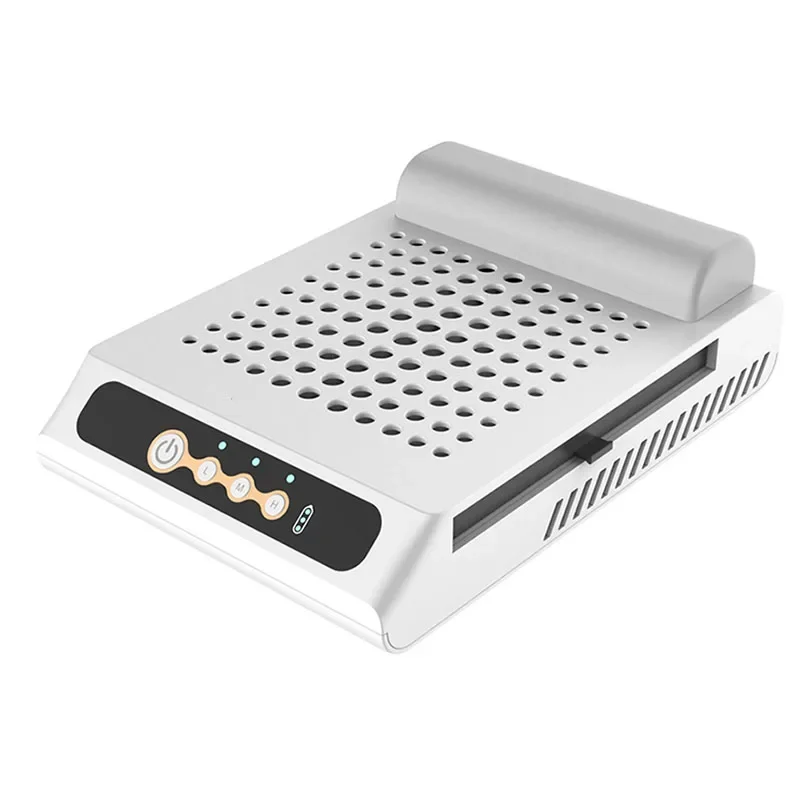 

New Rechargeable Manicure Vacuum Cleaner Mute High Suction Hand Pillow Nail Dust Machine Nail Shop Special Tools