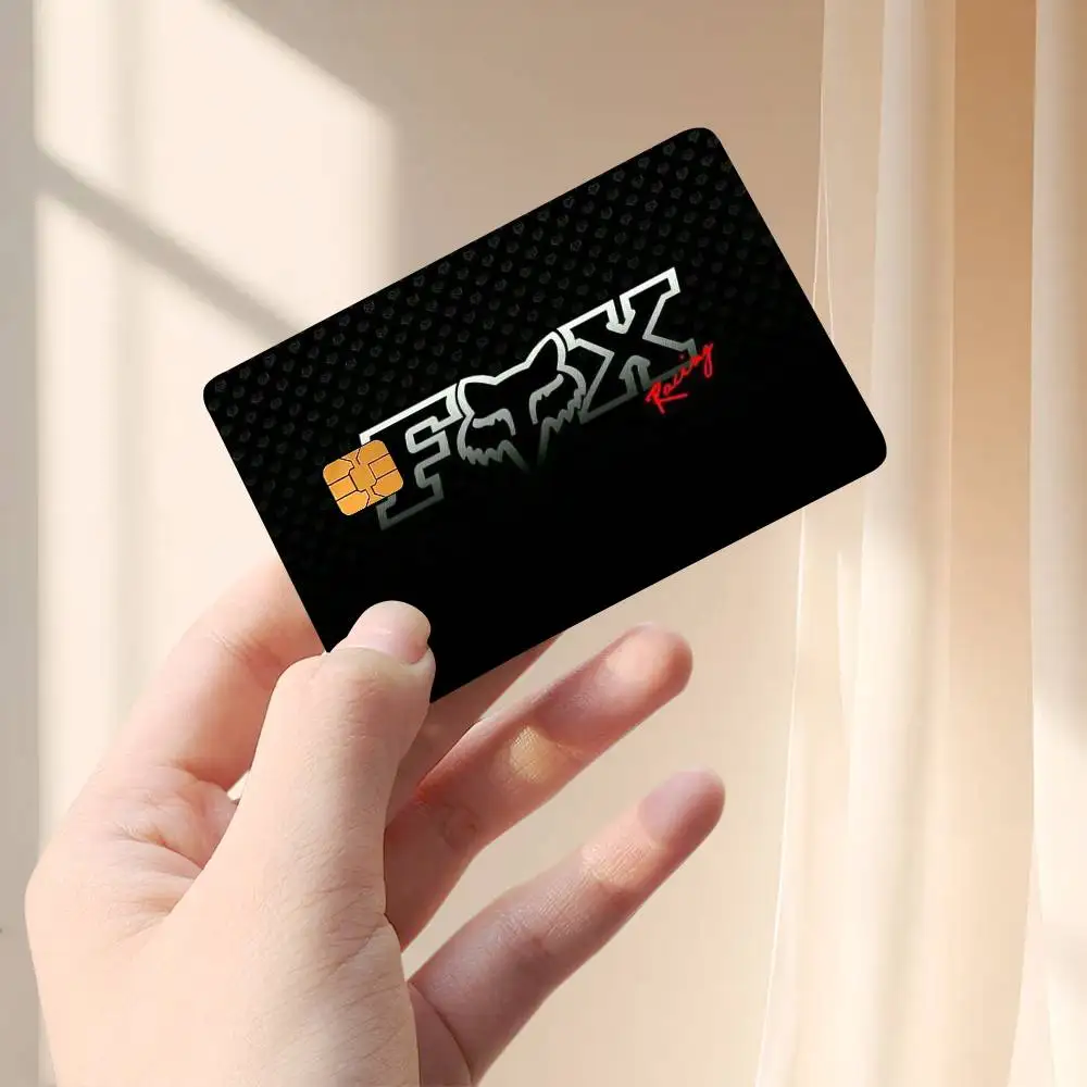 F-Fox Racing Card Aufkleber, Kreditkartenschutzaufkleber, widersteht Kratzer und Abrieb – Detail 10