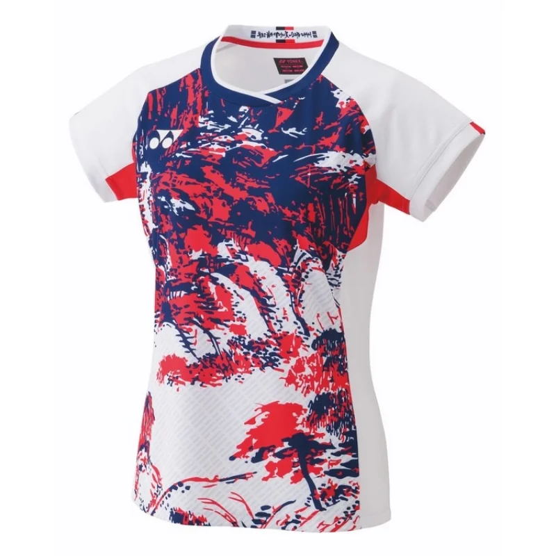 Yonex Badminton Uniform Competition Training Suit Quick-drying Breathable Sweat-absorbent Short-sleeved T-shirt short sleeve t shirt