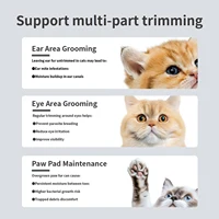 Pet care Trimmer Set-Low Noise dogs & Cats Trimmer, Wireless, LED & Waterproof 6