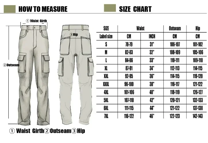 Men's Cargo Pants for Hiking Outdoor Removable Calf Leg