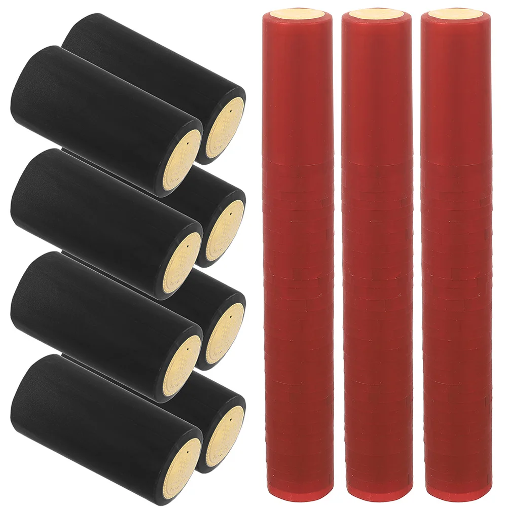 

200pcs Shrink Capsules for Bottle Shrink Red Bottle Capsules Shrink Caps