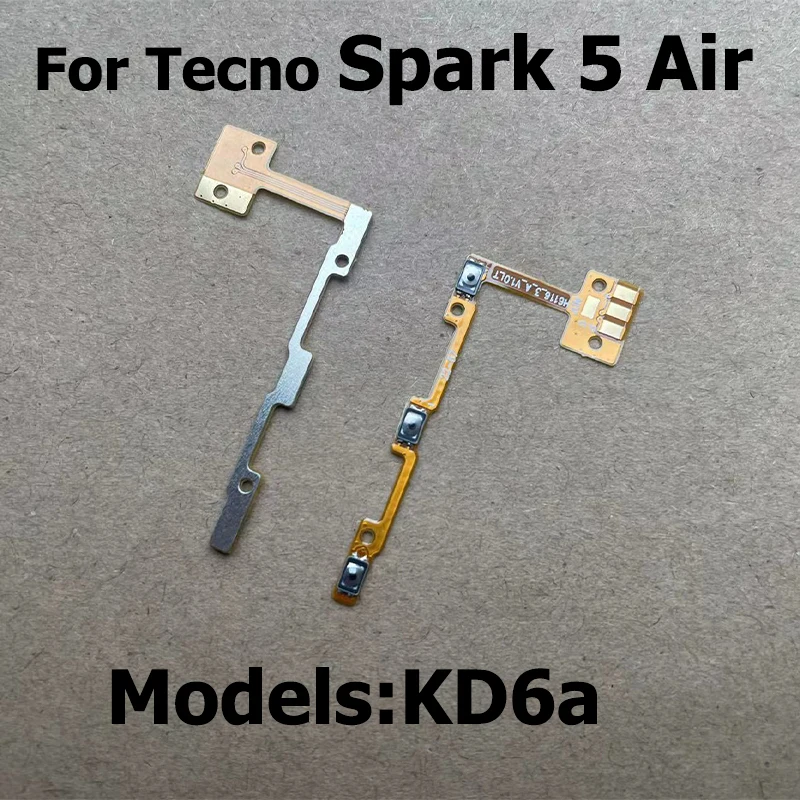 Гибкий кабель для выключателя громкости воздуха для Tecno Spark 5 Гибкий кабель для выключателя громкости воздуха для Tecno Spark 5