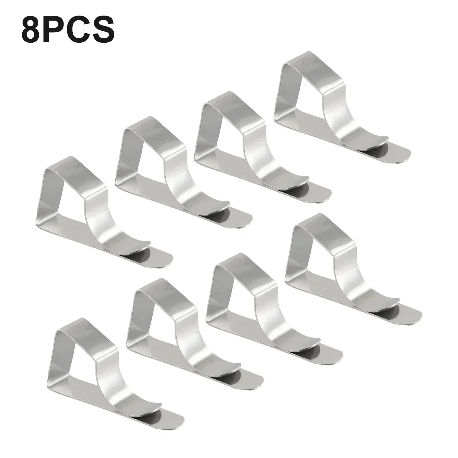 Tablecloth Clip Stainless Steel Tablecloth Clamps Clamps Holder Clip Wedding Camping Promenade Table Cover 8 Pcs