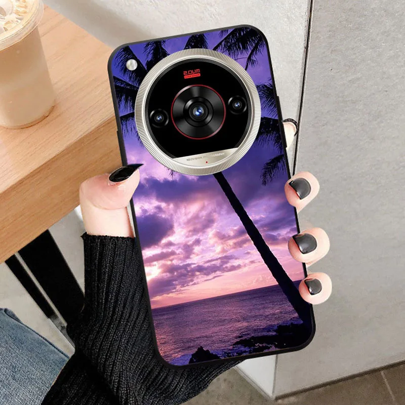 ZTE Nubia Focus 2 Ultra Cool Wolf Lion Silicone Soft TPU Back Cover Case