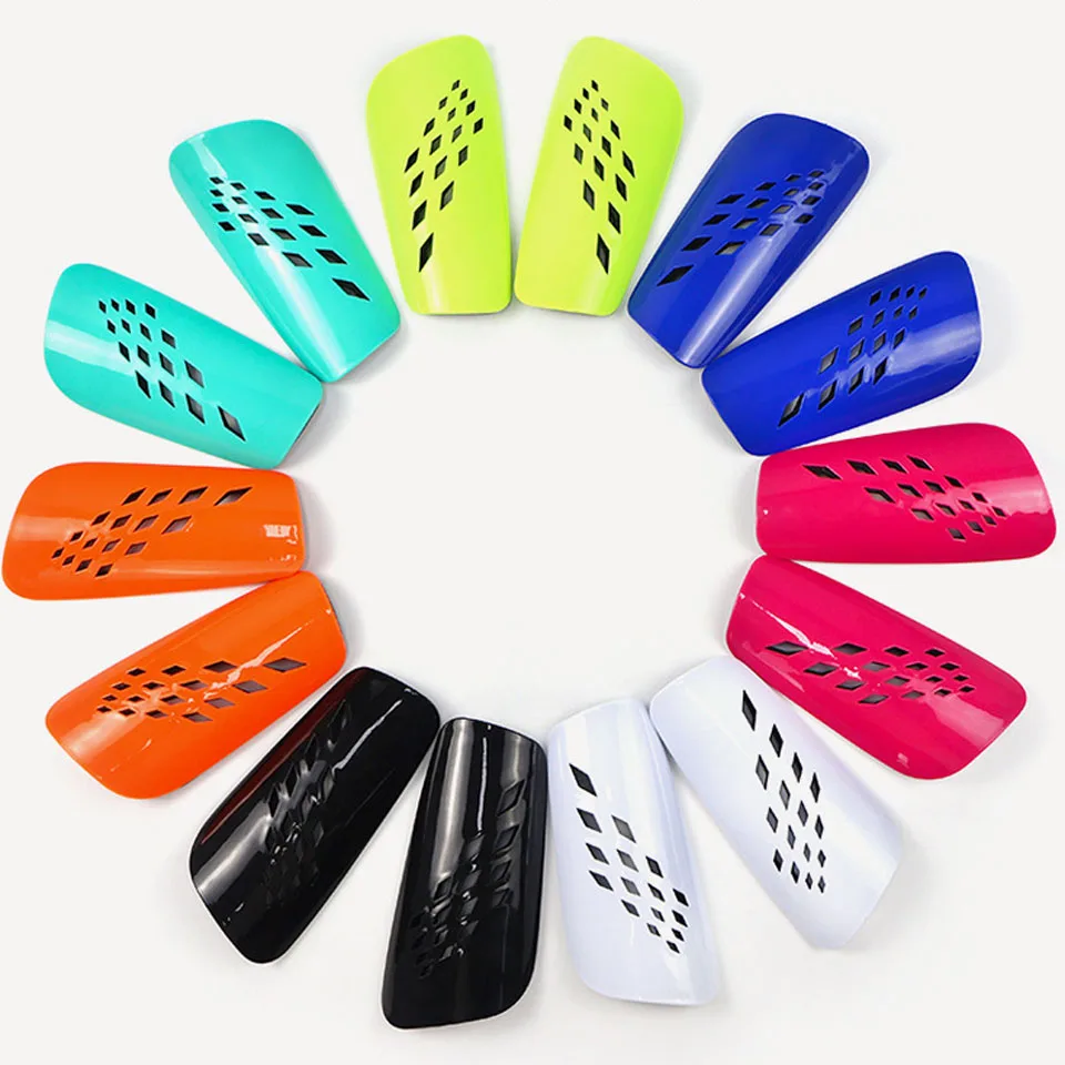 Soccer Shin Guards Football Protectors Pads Adult Kids Shinguards Light Sock Insert Board Training Legging