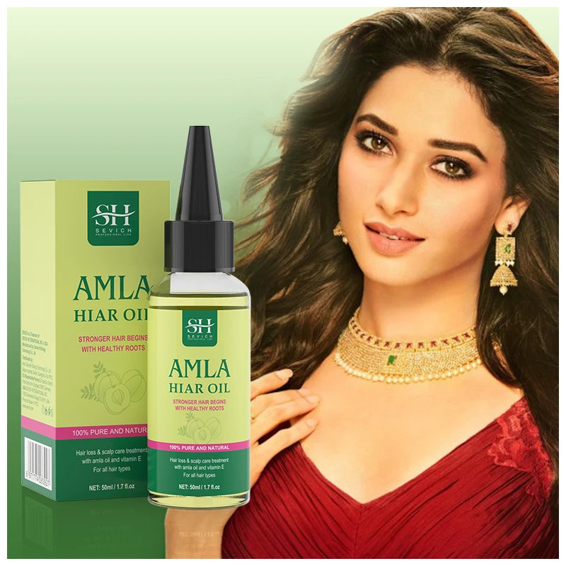 Original Amla Oil For Hair Growth India Gooseberry Hair Oil Anti Hair Loss Scalp Treatment Damaged Hair Repair Growing Care