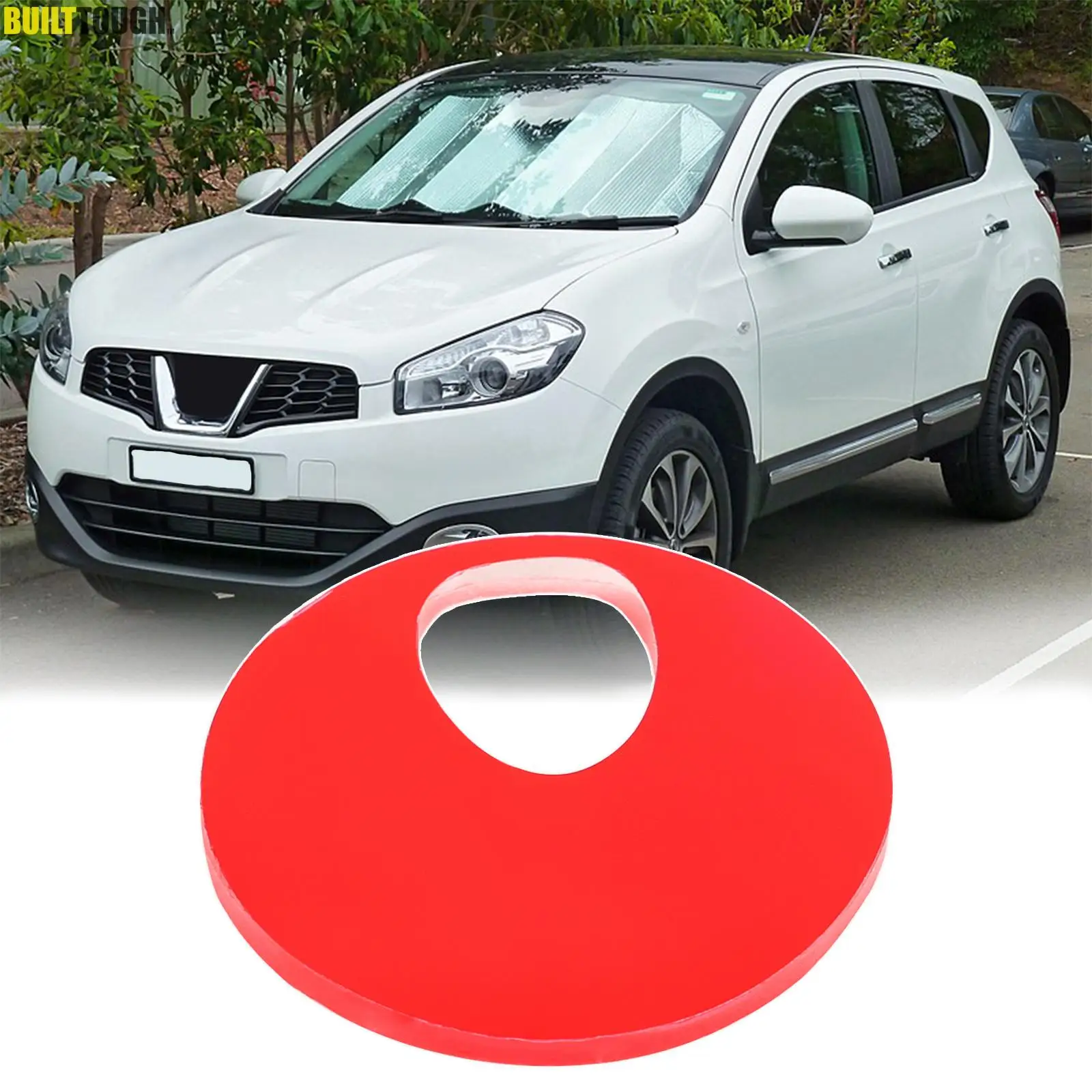 1X Cuscinetto In Gel Con Sensore Di Luce Antipioggia Per Nissan Qashqai J10 Dualis 2006-2014 Fix Tape Chip Film Cuscino In Silicone Parabrezza Adesivo