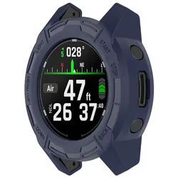 Durable TPU Protective Watch Case Cover - Hollow Armor Design - G1 Solar (Dark blue)