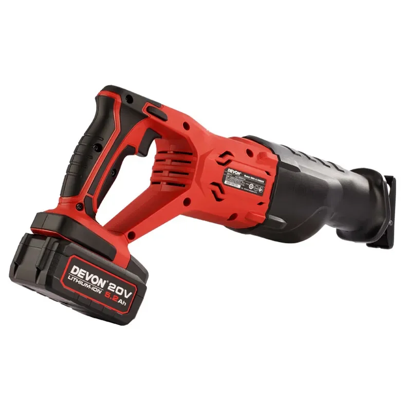 데본 5801 무선 왕복 헤비 톱 브러시리스, 20V, 3000T/분 스트로크, 29mm 커팅, 범용 플렉스 배터리