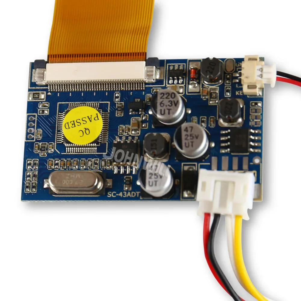4.3 Inch LCD Display RGB 480x272 with 2 AV,LCD+AV Driver Board Module Kit for Car Digital Photo Frame Multi-function Diy Parts