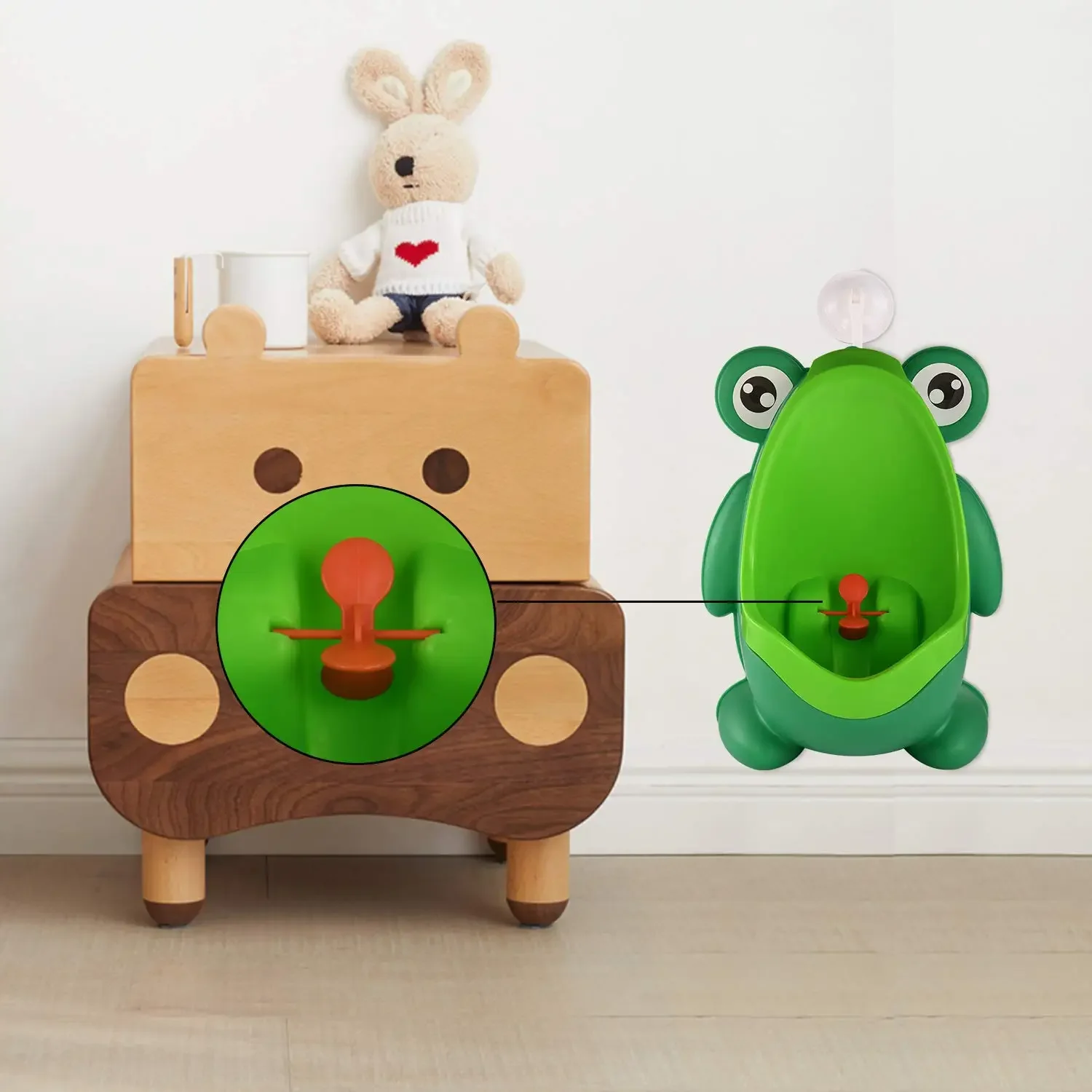 Cute Frog Standing Potty Training Urinal Boys Toilet Funny Aiming Target Bathroom Pee Trainer Toilet portable urinal child toilet