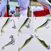 New 50/30/15PC Soft Fishing Lures Kit Silicone Lure Set Artificial Bait Worm with Crank Jig Head Hook Fishing Tackle Accessories 5