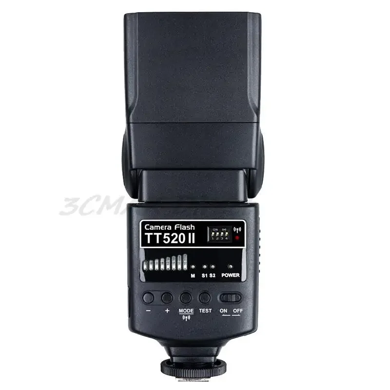 Godox TT520 II TT560 II Flash Video Light 433MHz Wireless Signal Flash Trigger Lamp For Canon Nikon Pentax Olympus DSLR Cameras on camera flash,camera flash,mini led video light,led video light