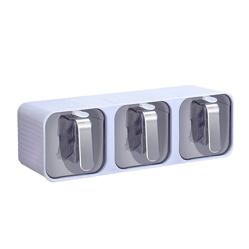 Seasoning Box Kitchen Supplies Wall-mounted Seasoning Storage Monosodium Glutamate Salt Jar Household Jar