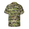 Jumeast 3D Printed Camo Tank Car Men Hawaiian Shirts American Guns Self Defense Beach Blouses Palm Tree Camisa Social Clothes 3